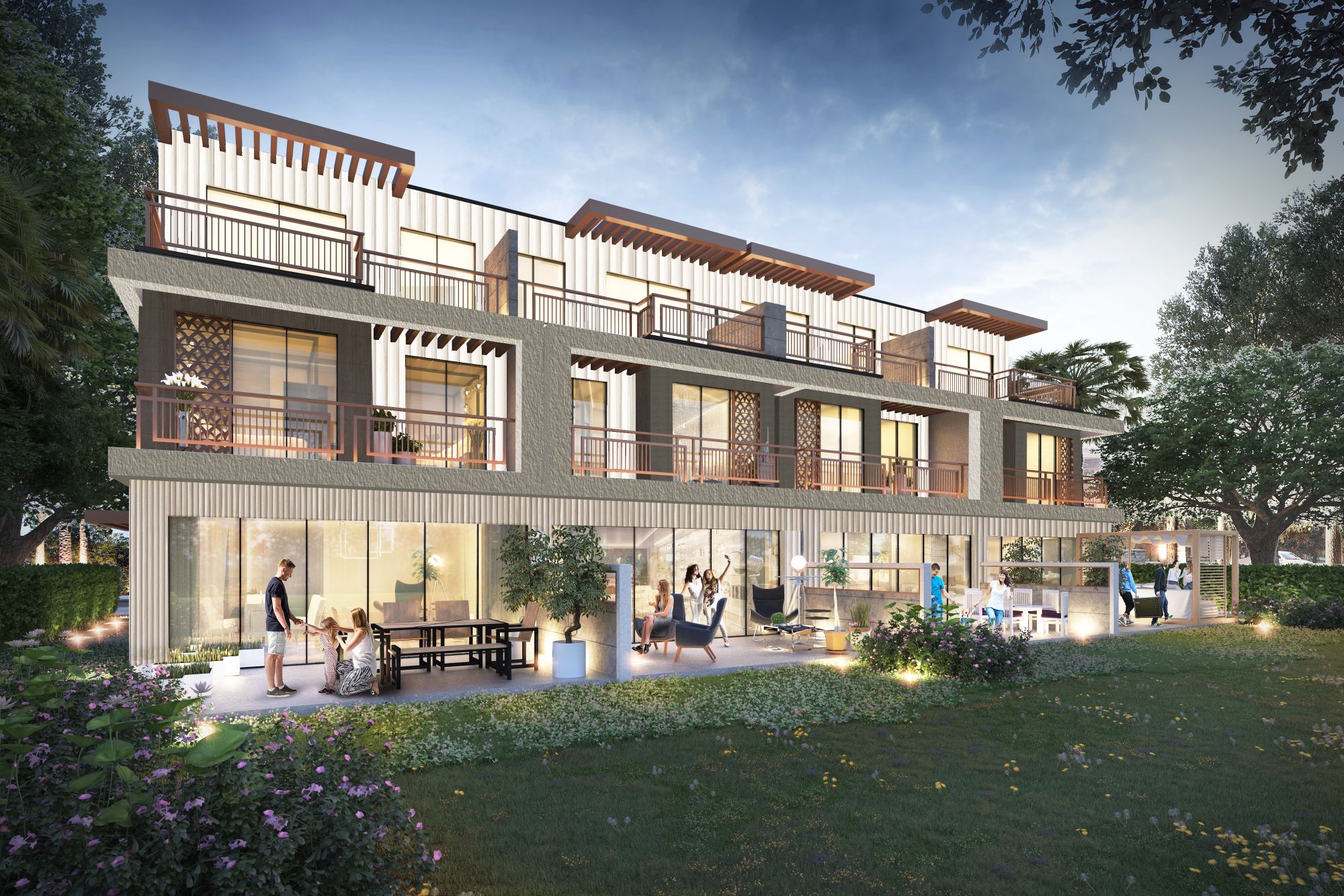 4 BR Townhouses in DAMAC Hills 2